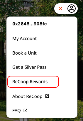 reward menu